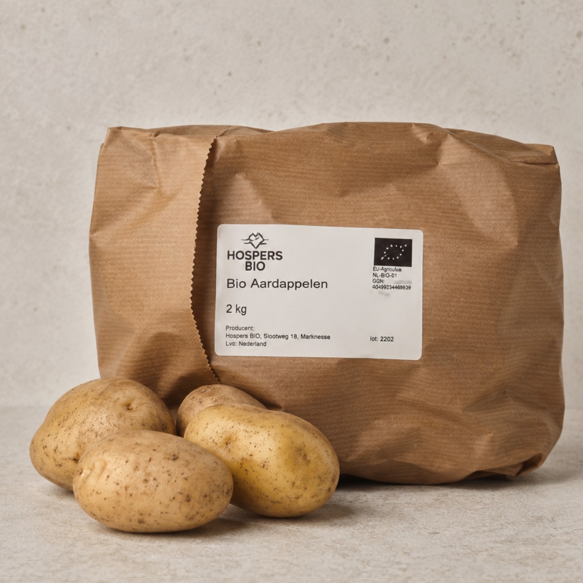 Kruimige aardappels - Bio